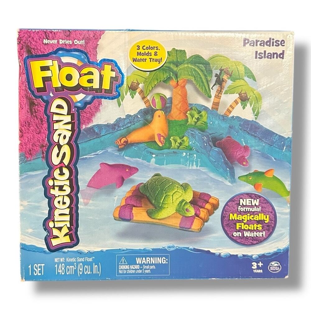 Kinetic Sand Float - Paradise Island Playset